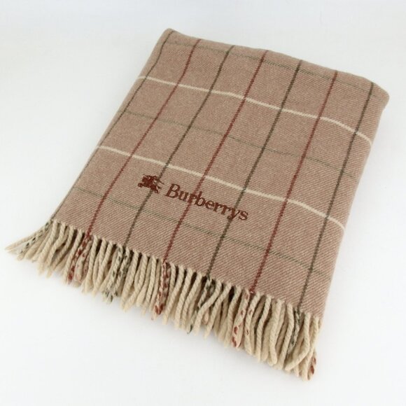 Authentic BURBERRYS blanket wool [Used] - Picture 1 of 10